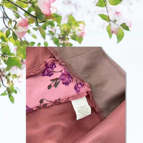 Free People Spaghetti Adjustable Strap Hi-Low Patchwork Dress Size 6 - Picture 7 of 7